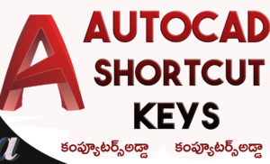 AutoCAD Shortcut Keys